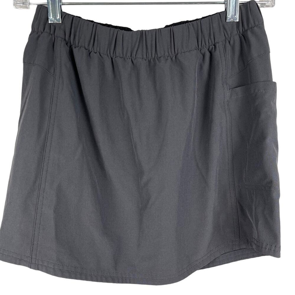 Patagonia Gray 2 Pocket Athletic Tech‎ Skort Size XS